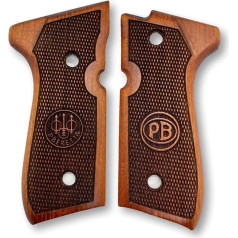 ZIB GRIPS Ars.019 Pistol Grip for Beretta 92-F Handcrafted Walnut Wood