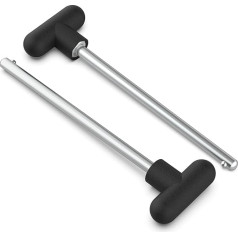 Sconva Ersatzstift für Gewichtsstapel, Zugfestigkeit 0,95 cm Durchmesser, 14,7 cm Verriegelungsraum, universelles Trainingsgerät, Gewichtsstapel-Auswahlstift für Heim-Fitnessgeräte, Teile und Zubehör