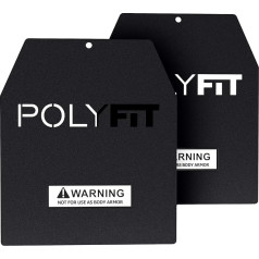 Weight Vest Plates - Weighted Plates for Strength Training Weight Vests - 4lb, 6lb, 9lb, 14lb, 19lb Pairs