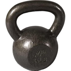 J/Fit Kettlebell Weights | No Fillers Made of Solid Iron | Ergonomic Handle for Stable Grip | Perfect Weight Distribution | For Cardio Workouts, Fat Loss, Fitness Exercises, Extreme Training and More - 30, 35, 40, 50 lb Weights