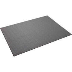 SuperMats Strapazierfähige Ausrüstungsmatte, 11GS-Grau, große Laufbänder, Elliptikale, Rudermaschinen, Liegefahrräder und Trainingsgeräte, Farbe Grau (91,44 x 198,12 cm)