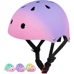 Wisekiddy Kids Bicycle Helmet, Toddler Helmets for 3-5-8-14 Years Kids Girls Boys Youth Bike Helmet for Scooter Balance Bike Roller Skating Skateboard Helmet