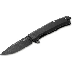 LionSteel Unisex - Adult Myto Titanium Old Black Pocket Knife, Black, 20 cm