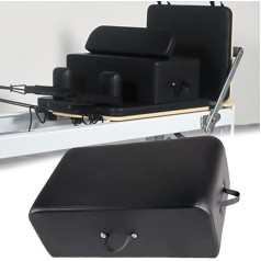 Pilates Reformer Seat Box, Reformer Accessory for Exercises that Extend the Range of Motion