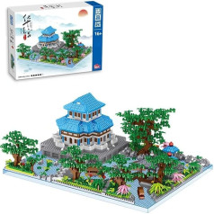 CIJINAY Building Blocks Set Notre Dame de Huaqing Palace World Family Architecture Building Set, 3307 Clamping Blocks Mini Building Blocks Toys, Architecture Mini Gift for Adults and Children