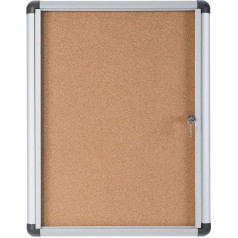 Bi-Office Notice Cork Board Enclore Extra interior 490 x 103 mm Natural