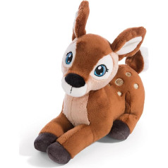 NICI 49213 Cuddly Toy Deer Mala Magic 50 cm Brown Lying Sustainable Soft Toy Made of Soft Plush, Cute Plush Toy for Cuddling and Playing, for Children and Adults, Great Gift Idea