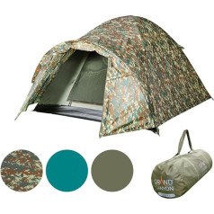 GRAND CANYON Unisex - Adult Topeka 2 Camouflage Tent, Camourflage, One Size