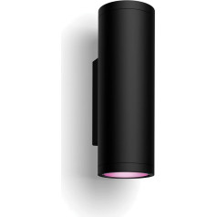 Philips Hue LED Outdoor Wall Light White and Colour Ambiance