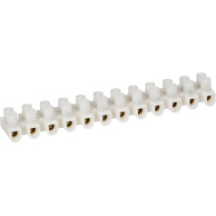 12-polu termināļu bloks PRO, max.6mm2, PA UL94-V1, 10 gab.