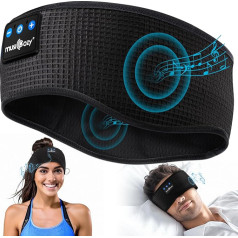 MUSICOZY Sleep Headphones Bluetooth 5.4, Sleep Headphones Headband Sports Headphones Headband Headphones Sleep Band with Playtime 14+STD/HiFi Stereo Music