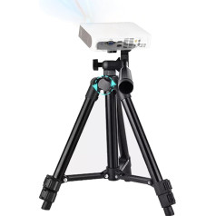 TronicXL 30-60 cm Tripod Table Projector Projector Tripod Mount Stand Mini Projector Compatible with Nebula Capsule Projectors Philips WiMiUS Projector Stand Horizon Pro Elfin Halo MOGO