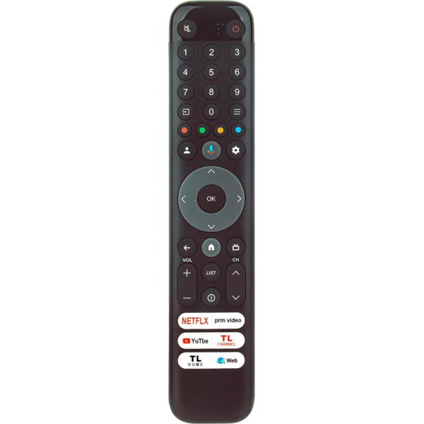ALLIMITY RC833 GUB1 Voice Remote Control Compatible with TCL 4K UHD TV 55P655 65C845 55C745 75C745 65C745 43LC645