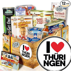 I Love Thüringen East Products Set - Thuringia Gift Set GDR