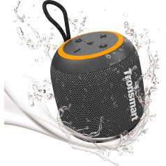 Tronsmart Portable Bluetooth Speaker with Lights, True Wireless Stereo Pairing and Enhanced Bass, 18H Playtime, IPX7 Waterproof Shower Speaker & Outdoor Speaker, Travel/Sport/Boat/Pool/Bike