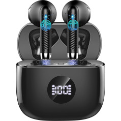 Jxrev Bluetooth Headphones 5.3 LED Power Display
