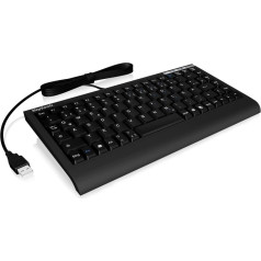 Tastatūra ack-595c+ (us) ps/2+usb, us izkārtojums