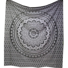 Raajsee Indian Tapestry Mandala Ombre Tapestry Hippie Psychedelic Wall Hanging, Elephant Boho Indian Oriental Cotton Wall Cloth