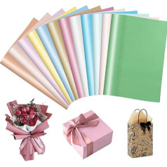 APACALI 240 Sheets of Tissue Paper Colourful, 70 x 50 cm Transparent Paper Colourful, Tissue Paper Packaging Material, Tissue Paper, Craft Paper, Transparent from Pompoms, Paper Flowers, Decor Gift