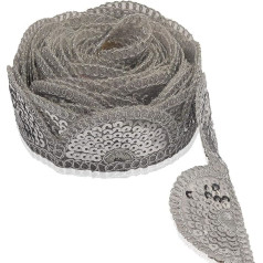 Weddecor Rich Embroidery Border Trim Lace for Wedding Burda, DIY Projects, Designer Clothing - Design 14, 1 Metre