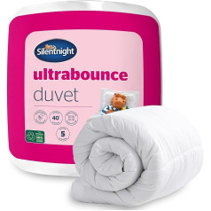 Silentnight Ultrabounce 13.5 Tog Duvet, White, Single