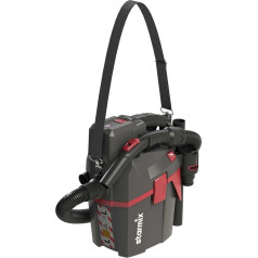 Starmix Smart L 18V Battery Wet Dry Vacuum Cleaner - Industrial Vacuum Cleaner Dust Class L with Carry Strap Flexible & Mobile - Wireless Battery Vacuum Cleaner without CAS Replacement Battery - 6L