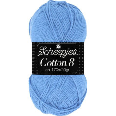 Scheepjes - Scheepjes 506 Cotton 8 Garn - 10x50g