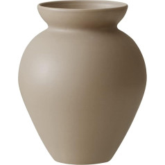 Crock Retro Style Milk Can Vase Flower Arrangement Nordic Ornament Living Room Decoration (Coconut Cafe Glaze)