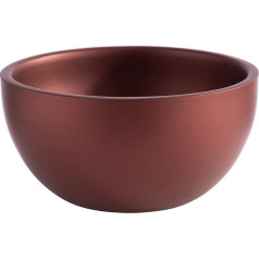 APS Levante Bowl Diameter 17 cm Height 8.5 cm Stainless Steel Colour: Copper Red 0.9 Litres Double-Walled