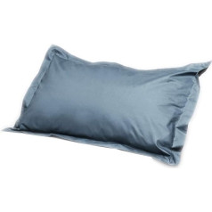 Travel Blue Feather Pillow 214 Down Pillow Fluffy Travel Accessories for the Perfect Sleep Travel Pillow with Duck Down Comfortable & Relaxing on Holiday, blue, travel pillow