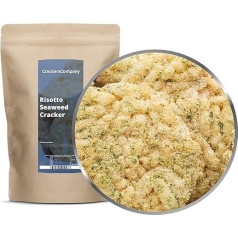 3 x 125 g Rice Cracker Risotto Seaweed with Algae Leaves Seaweed Snack Vegetarian Vegan Lactose Free Gluten Free