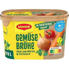 Maggi Vegetable Broth, Universal Condiment with Natural Ingredients, Pack of 1 (1 x 288 g)