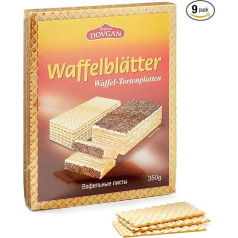 Dovgan Waffle Sheets 9 Pack (9 x 350 g)