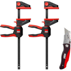 BESSEY Special Offer EZ360SET-A, 2 x One-Handed Clamp with Rotating Handle EZ360-30 + 1x DBKPH-EU, Wins 1 of 22 Bessey Jerseys