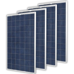 Solar Panel 960 Watt Solar Panel Solar Cell 4 x 285 Watt Solar System Solar 285 W Set
