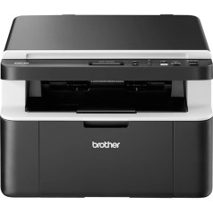 Brother DCP-1612W All in Box 5 Toner Laser Multifunction Printer - Light Grey
