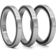 LEOTNNDQ Lager 6800 6801 6802 6803 6804 6805 6806 6807 6808 6809 6810 dünnwandiges, metallgeschirmtes, gummigedichtetes Lager, Kugellager(RS,5PCS_6800 10X19X5MM)