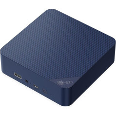 Beelink EQ14 Mini PC, Intel Processor N150 (4C/4T, up to 3.6Ghz), 16G DDR4 500G M.2 SSD Mini Computer 25W TDP, 4K Dual Display, Dual 1000M LAN/WiFi 6/BT5.2/Type-C