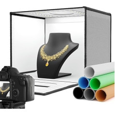 RaLeno Photo Box, 30 x 30 cm Bi-Colour Photo Box for Photography