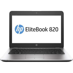 HP EliteBook 820 G3 (12.5 Inch) Notebook PC Core i5 (6200U) 2.3GHz 8GB 256GB SSD WLAN BT Webcam Windows 10 Pro 64-bit (HD Graphics 520) (Refurbished)