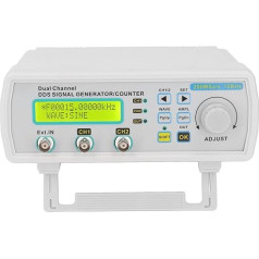 Signal Generator Frequency Counter, Transparent Display, Stable Output Frequency Counter, Short Circuit Protection 100-240V, for Production Line with Programmable Functions