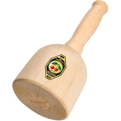 Kirschen 3500100 Carpenters Mallet, Beige/Silver, 100 mm