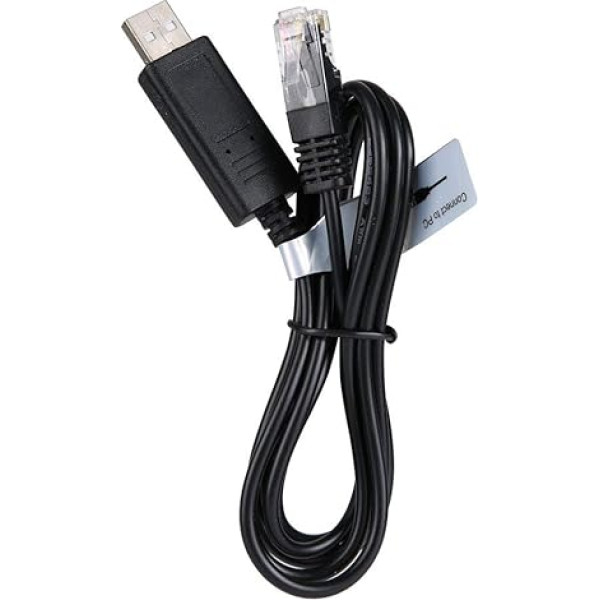 PC Communication Cable, CC-USB-RS485-150U Communication Cable, Charge Controller Accessory for Communication with PC and Smartphone for MPPT Charge Controller and PWM Charge Controller