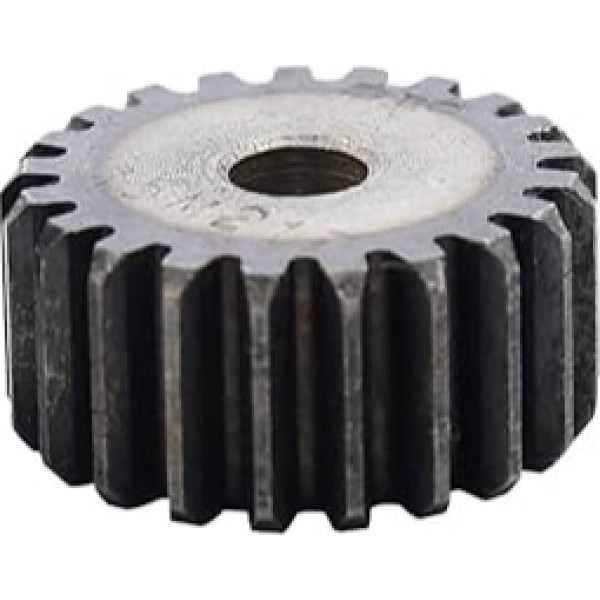 1 Piece 1.5 m Spur Gear, 20/21/22/23 Teeth, 8 mm Process Hole, Gear, Mild Steel Material, Flat Gear, Total Height 15 mm (21 Teeth)