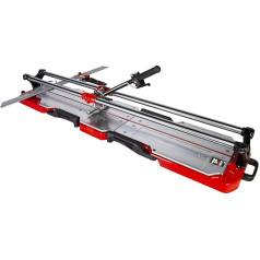 RUBI Manual Tile Cutter, Professional Ceramic Cutter, Ideal for Porcelain Stoneware and Extruded Stoneware, Tile Cutter up to 125 cm, TX-1250 Max