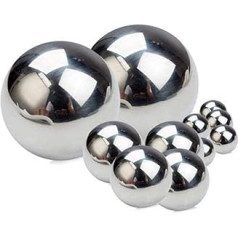 Stahlkugel, Lagerstahlkugel, 304 massive Edelstahlkugel, Edelstahlkugel, Rundkugel, Stahlkugel,(20mm 10pc)