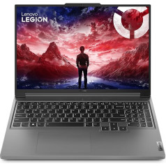 Lenovo Legion Slim 5 Gaming Laptop | 16 Inch WQXGA Display | 165Hz | AMD Ryzen 7 8845HS | 16GB RAM | 1TB SSD | NVIDIA GeForce RTX 4060 TGP 140W | Win11 Home | QWERTZ | Grey | 3 Months Premium Care