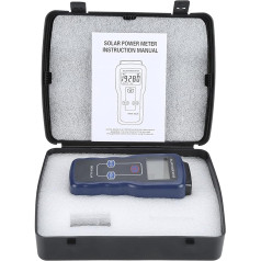 Marhynchus Solar Current Meter, UV Index Sensor for Measuring Harmful Ultraviolet Solar Light Radiation with Max Value Hold Function, Data Hold Function and Precision Accuracy