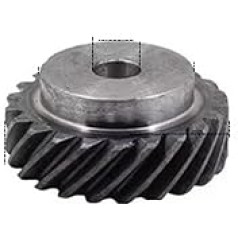 Schrägverzahnung, 2 Module, 22 Zähne, Innenloch, 14 mm Schrägverzahnung, Reißverschlussritzel, 45 Grad(Right)