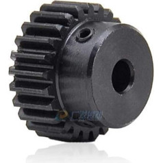 NLLeZ Spur Sprocket 15 Teeth 16 Teeth 17 Teeth Mod. 1 M = 1 Bore 4 mm - 8 mm Right Teeth Steel CNC Transmission Industrial RC Car (Hole Diameter: 7 mm, Number of Teeth: 15 Teeth)